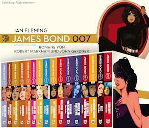 Cover for John Gardner · James Bond Gesamtbox 2: Schuber gefüllt mit den Bänden 15-29 plus dem Filmroman Goldeneye (Buch) (2024)