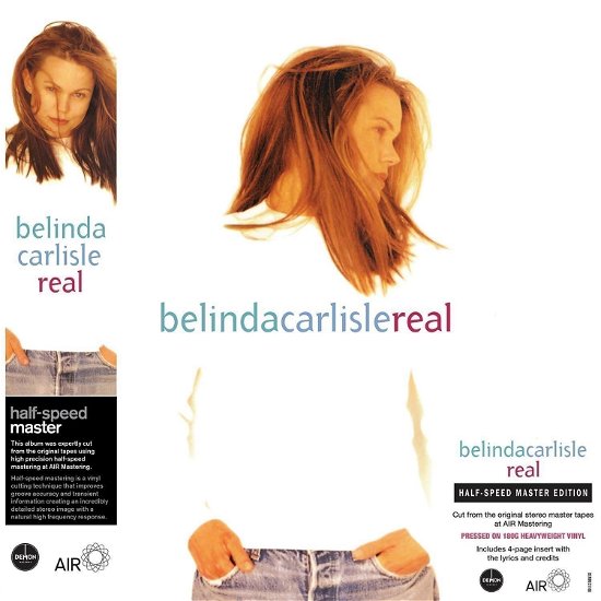 Cover for Belinda Carlisle · Real (LP) [Half-speed Master edition] (2024)
