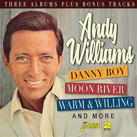 Cover for Andy Williams · Danny Boy Moon River Warm &amp; Willing &amp; More (CD) (2024)
