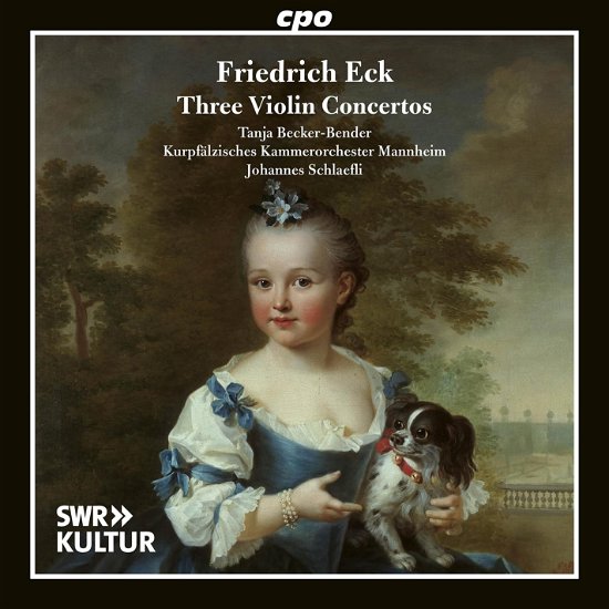 Cover for Eck / Kurpfalzisches Kammerorchester Mannheim · Three Violin Concertos (CD) (2024)