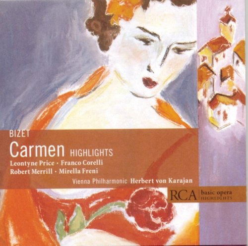 Cover for Bizet / Price / Corelli / Merrill / Karajan / Vpo · Carmen [highlights] (CD) (1999)