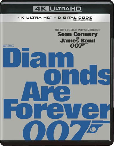 Cover for Diamonds Are Forever (4K Ultra HD/BD) (2025)