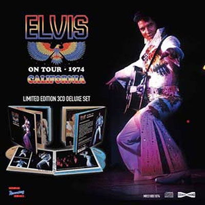 Cover for Elvis Presley · On Tour 1974: California (CD) (2025)