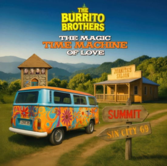 Cover for Burrito Brothers · The Magic Time Machine Of Love (CD) (2025)