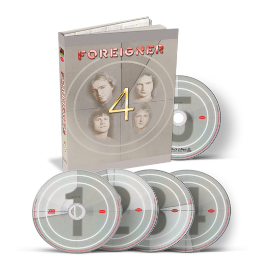 Cover for Foreigner · 4 (CD/Blu-ray) [Limited Deluxe edition] (2025)