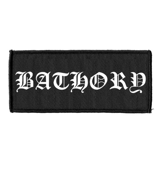 Cover for Bathory · Logo (Patch) (2024)