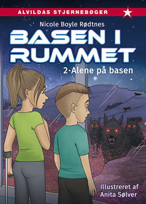 Cover for Nicole Boyle Rødtnes · Basen i rummet: Basen i rummet 2: Alene på basen (Bound Book) [1. wydanie] (2025)