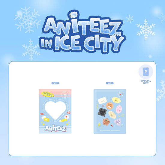 Cover for ATEEZ · Aniteez In Ice City - Collect Book + Special Gift (Buch) [Book + 1 Photocard Set edition] (2024)