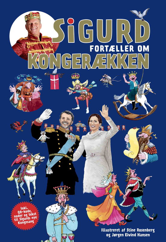 Cover for Sigurd Barrett · Sigurd fortæller om kongerækken (Hardcover Book) [2º edição] (2025)