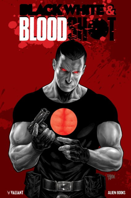 Cover for Brian Azzarello · Black, White &amp; Bloodshot (Hardcover Book) (2025)
