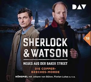 Cover for Viviane Koppelmann · Sherlock &amp; Watson – Neues aus der Baker Street: Die Copper-Beeches-Morde (Fall 18) (Audiobook (CD)) (2024)