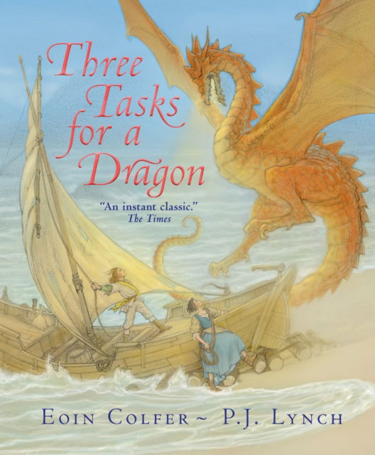 Cover for Eoin Colfer · Three Tasks for a Dragon (Paperback Book) (2025)