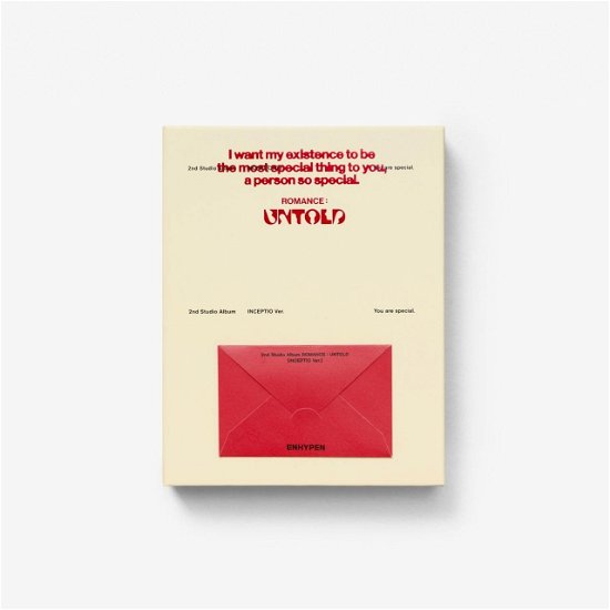 Cover for Enhypen · Romance : Untold [inceptio Ver.] (CD) (2024)