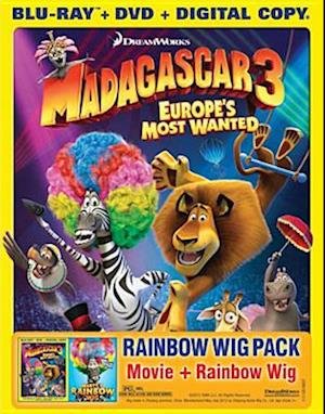 Cover for Madagascar 3: Europe's Most Wa (Blu-ray) (2012)