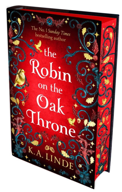 Cover for K. A. Linde · The Robin on the Oak Throne (Hardcover bog) (2025)