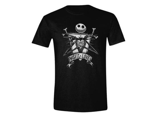 Nightmare before Christmas T-Shirt Misfit Love Grö -  - Merchandise -  - 5063376505550 - April 24, 2024