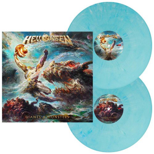 Cover for Helloween · Giants &amp; Monsters (LP) [Limited Light Blue Vinyl edition] (2025)