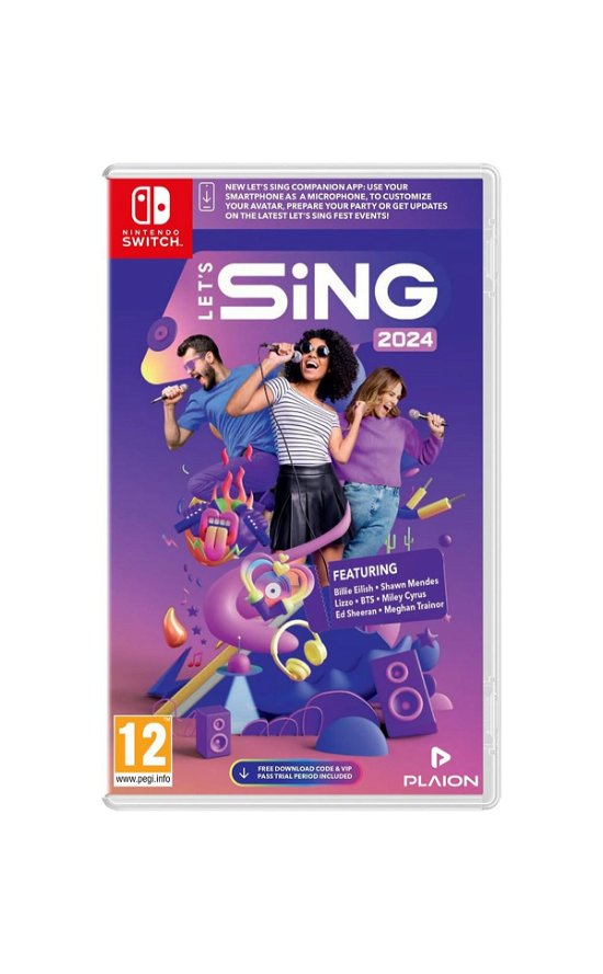 Cover for Ravenscourt Games · Nsw Let's Sing 2024 (GAME)