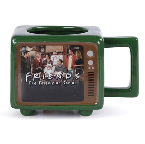 Cover for Friends · Friends - Titles Retro TV Heat Change Mug (Mug) (2020)