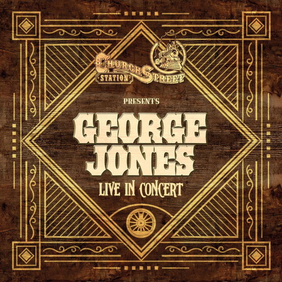 Cover for George Jones · Live at Church Street Station (CD) (2024)