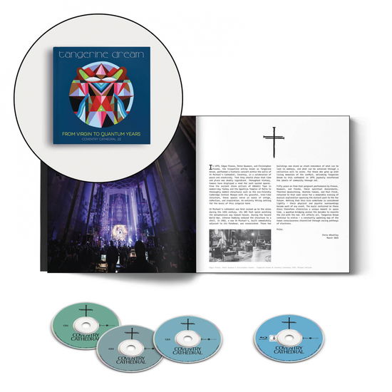 Cover for Tangerine Dream · From Virgin to Quantum Years: Coventry Cathedral (CD) (2025)