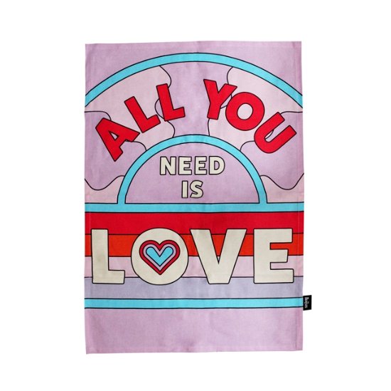 Cover for The Beatles · Tea Towel - The Beatles (All You Need Is Love) (MERCH) (2024)