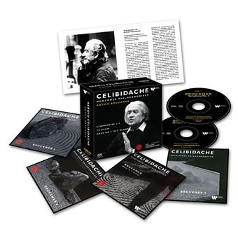 Cover for Münchner Philharmoniker &amp; Sergiu Celibidache · Anton Bruckner: Symphonies 3-9/Te Deum / Mass No. 3 (SACD/Blu-ray) (2024)