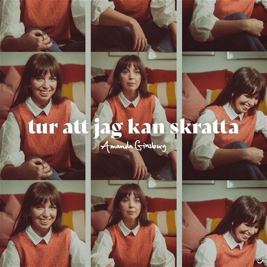 Cover for Amanda Ginsburg · Tur Jag Kan Skratta (LP) (2024)