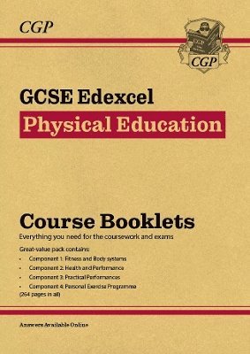 Cover for CGP Books · New GCSE Physical Education Edexcel: Course Booklets Pack (with Online Edition) - CGP Edexcel GCSE PE (N/A) (2025)