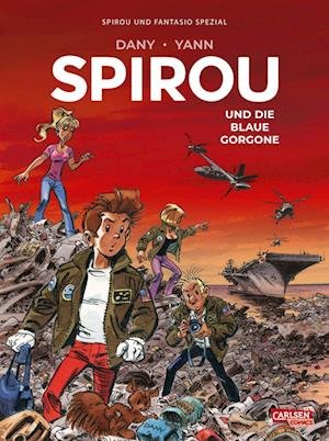 Cover for Yann · Spirou und Fantasio Spezial 42: Spirou und die blaue Gorgone (Book) (2024)