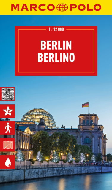 Cover for Marco Polo · Berlin Marco Polo City Map: Pocket size,detailed map of Berlin - Marco Polo Maps (Map) (2025)