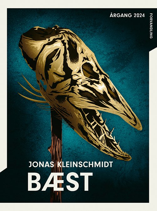 Cover for Jonas Kleinschmidt · Årgang 2024: Årgang 2024 - Forvandling: BÆST (Paperback Book) [1. Painos] (2024)