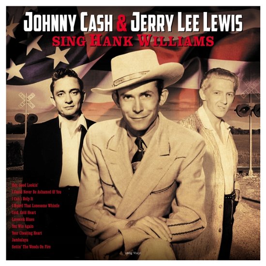 Cover for Jerry Lee Lewis &amp; Johnny Cash · Sing Hank Williams (LP) (2024)