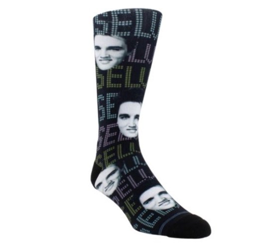 Cover for Elvis Presley · Elvis Faces Socks (One Size) (Klær) (2024)