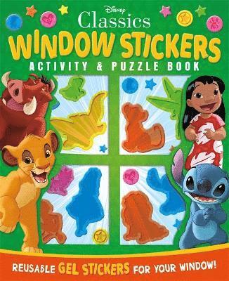 Cover for Walt Disney · Disney Classics: Window Stickers Activity &amp; Puzzle Book - Activity and Puzzle Book with Window Stickers (Paperback Book) (2025)