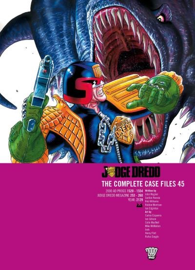 Cover for John Wagner · Judge Dredd: The Complete Case Files 45 - Judge Dredd: The Complete Case Files (Paperback Book) (2024)