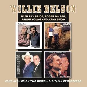 Cover for Willie Nelson · San Antonio Rose (with Ray Price) / Old Friends (with Roger Miller) / Funny How Time Slips Away (with Faron Young) / Brand On My Heart (with Hank Snow) (CD) (2025)