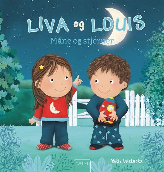 Cover for Ruth Wielockx · Liva og Louis. Måne og stjerner (Hardcover Book) [1st edition] (2024)