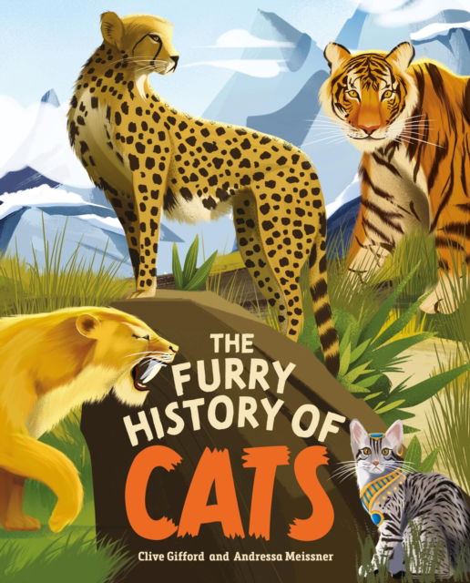 Cover for Clive Gifford · The Furry History of Cats - History of... (Paperback Book) (2026)