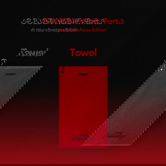 Cover for ATEEZ · Golden Hour : Part 3 - In Your Fantasy (Towel) [Limited &quot;In Your Fantasy&quot; edition] (2025)