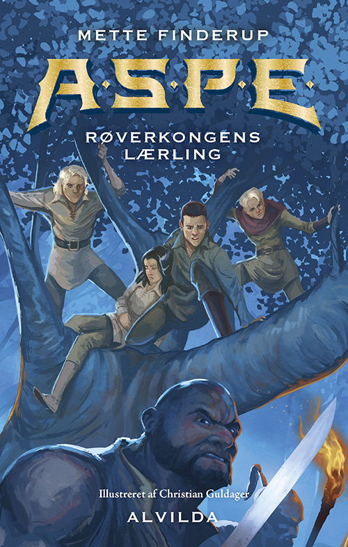 Cover for Mette Finderup · Projekt Aspe: A.S.P.E. 13: Røverkongens lærling (Bound Book) [1th edição] (2025)