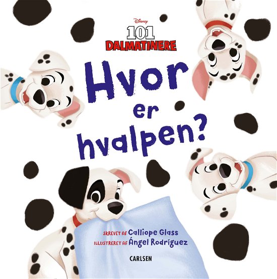 Cover for Disney · 101 Dalmatinere:  Hvor er hvalpen? (Bound Book) [1. Painos] (2024)