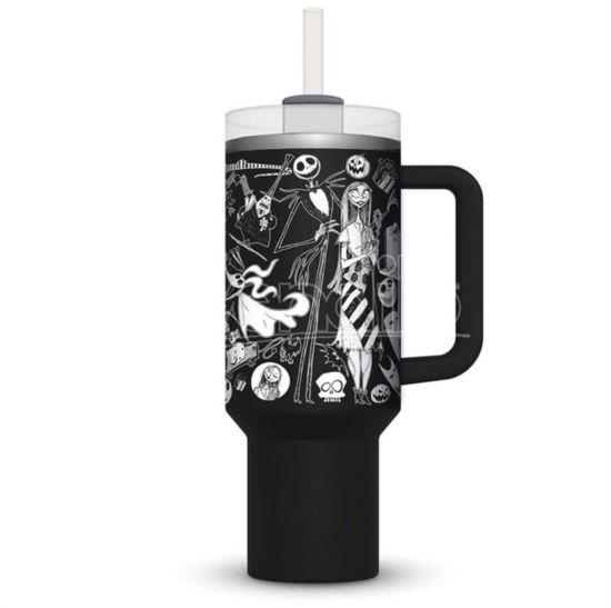 Nightmare Before Christmas 40Oz Tumbler - Nightmare Before Christmas - Gadżety - NIGHTMARE BEFORE CHRISTMAS - 5050576281582 - 13 września 2024