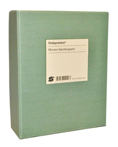 Cover for Morten Søndergaard · Ordapoteket (Book) (2021)