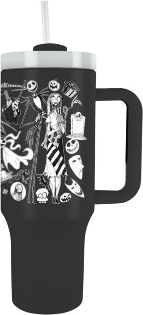 Cover for Pyramid International · Nightmare Before Christmas 40oz Tumbler – Drink with Jack Skellington (MERCH) (2024)