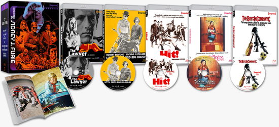 Cover for Blu-ray · Directed By. Sidney J. Furie (1970 - 1978) (Blu-ray) (2023)