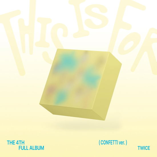 Cover for Twice · This is for (CD) [Box edition] (2025)