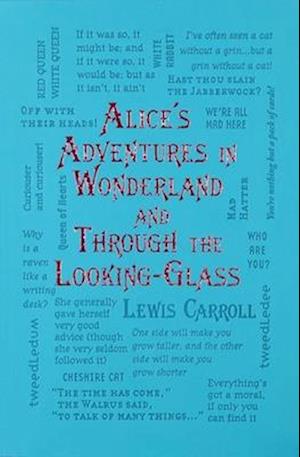 Cover for Lewis Carroll · Alice's Adventures in Wonderland and Through the Looking-Glass - Word Cloud Classics (Taschenbuch) (2025)