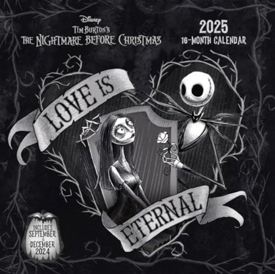 Cover for The Nightmare Before Christmas 2025 Square Calendar (Calendar) (2025)
