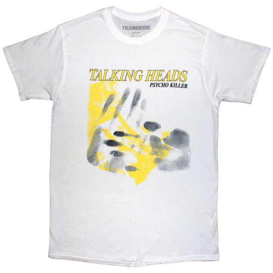 Cover for Talking Heads · Talking Heads Unisex T-Shirt: Psycho Killer Hands (T-shirt) [size S]